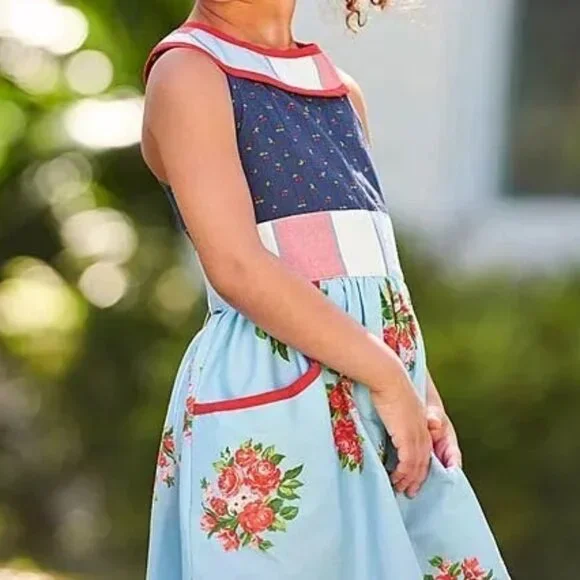 Matilda Jane Holiday Parade Dress Brilliant Daydream Cherry Floral Summer 2T - Picture 4 of 14